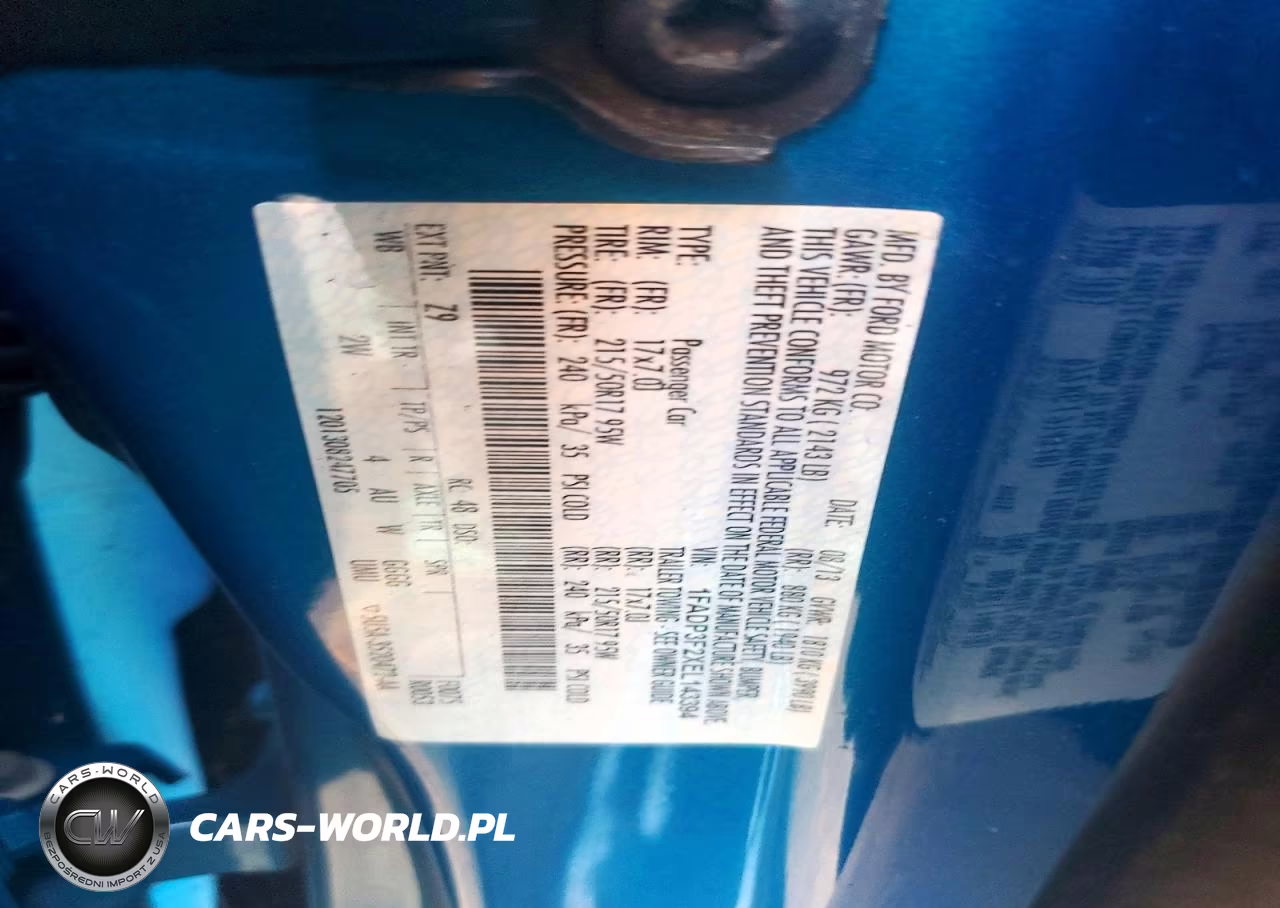 2014 Ford Focus Se VIN:1FADP3F2XEL143394 - 12