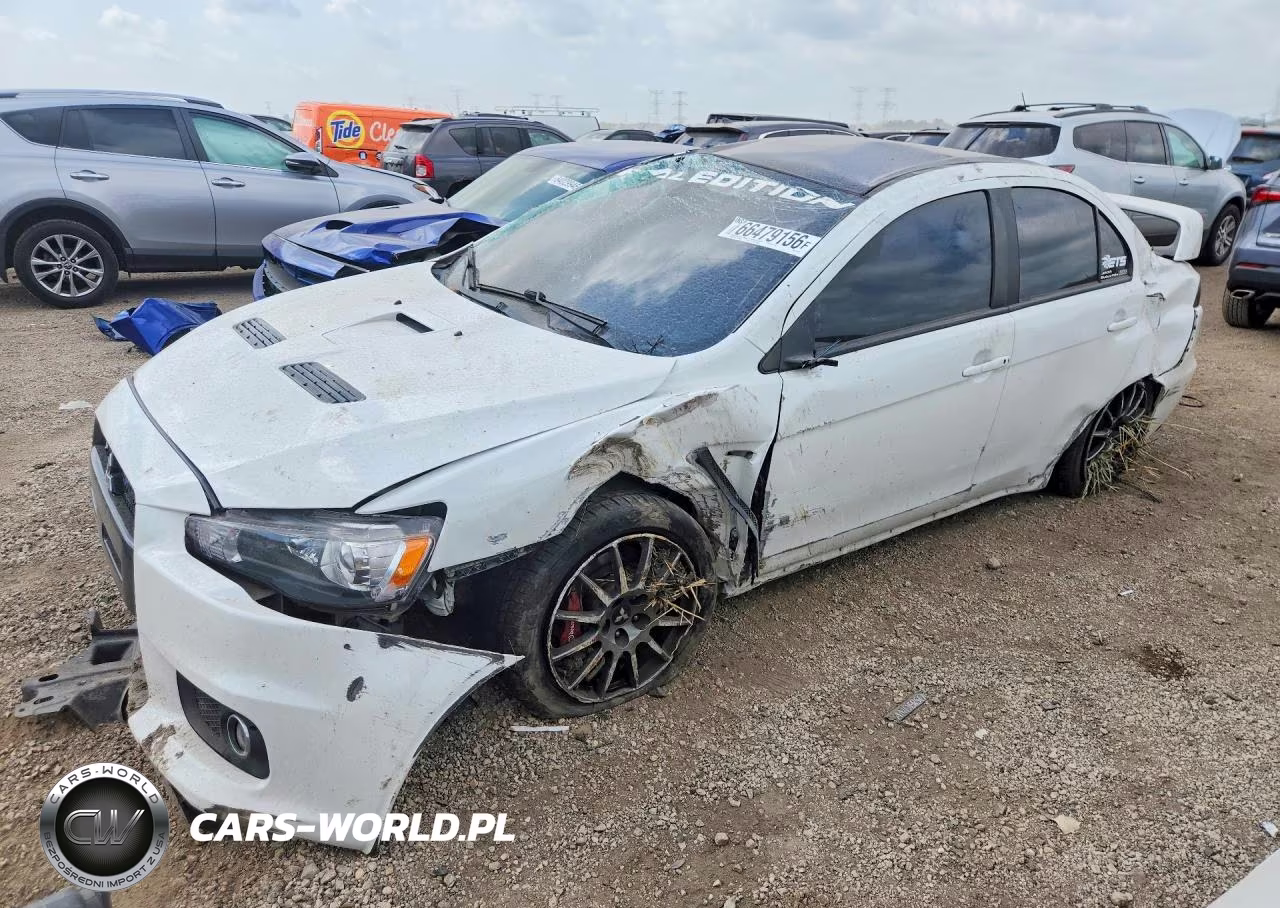 2015 Mitsubishi Lancer Evolution VIN:JA32W7FV6FU027710 - 1