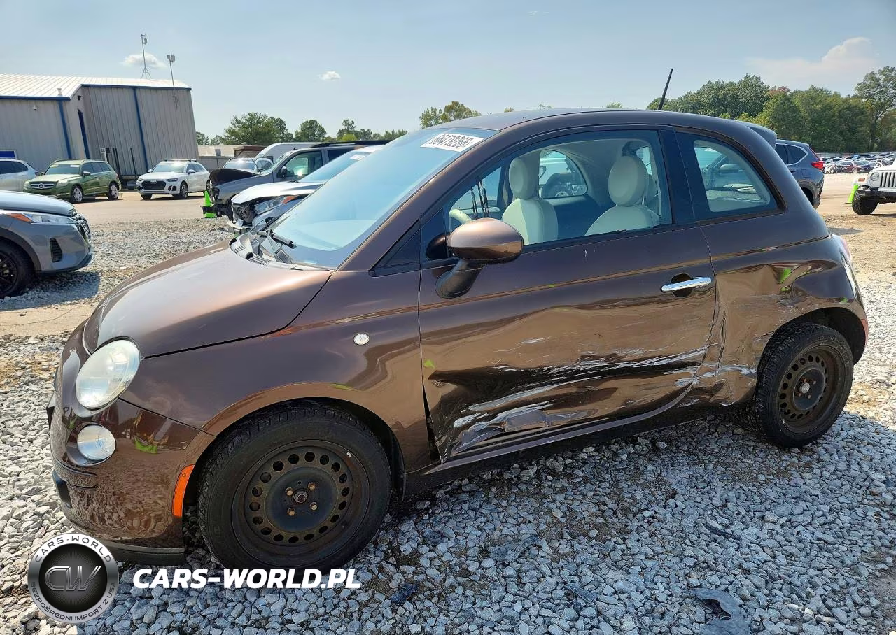 2015 Fiat 500 Pop VIN:3C3CFFAR8FT501679 - 1