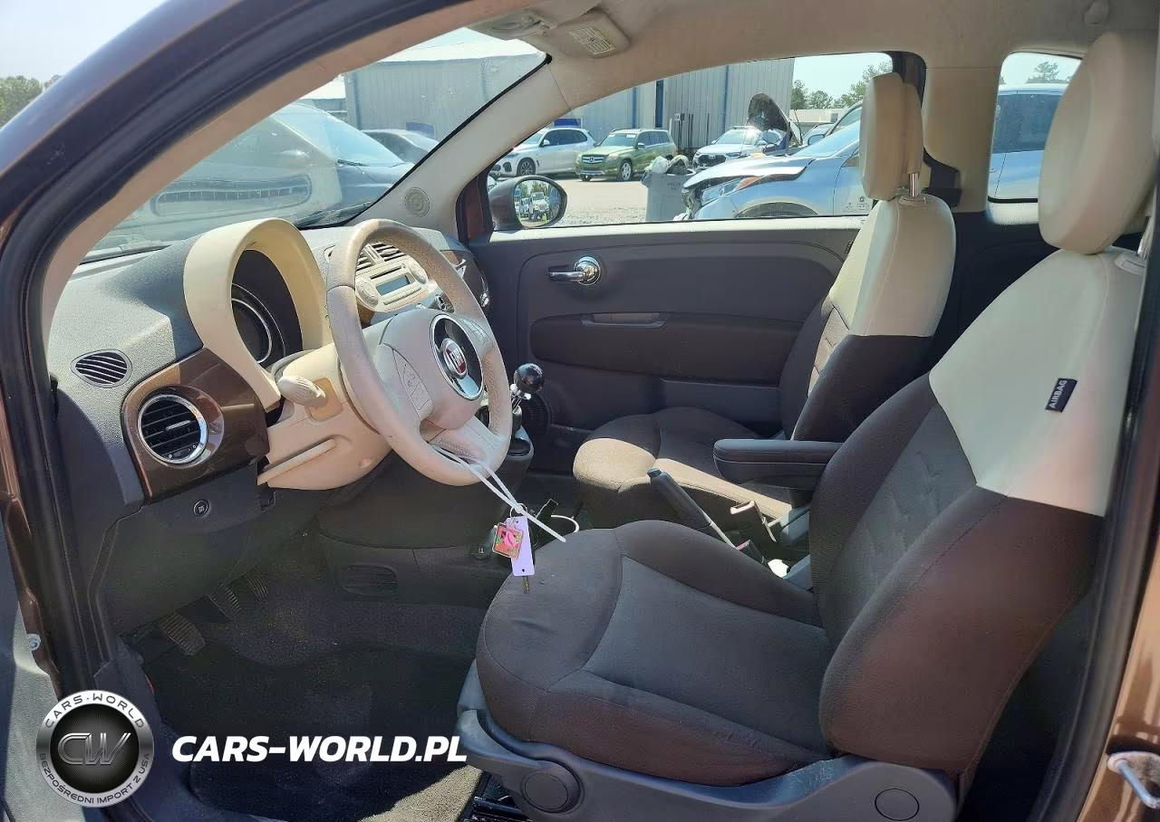 2015 Fiat 500 Pop VIN:3C3CFFAR8FT501679 - 7