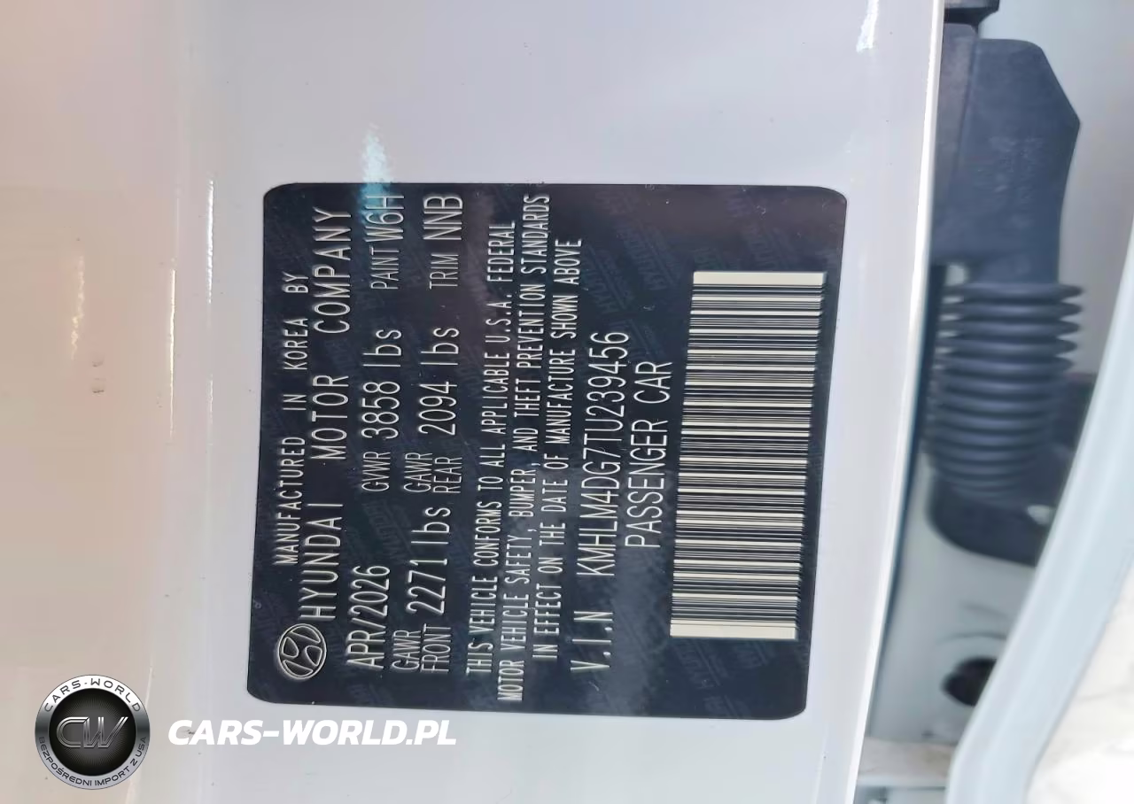 2026 Hyundai Elantra Sel Sport VIN:KMHLM4DG7TU239456 - 12