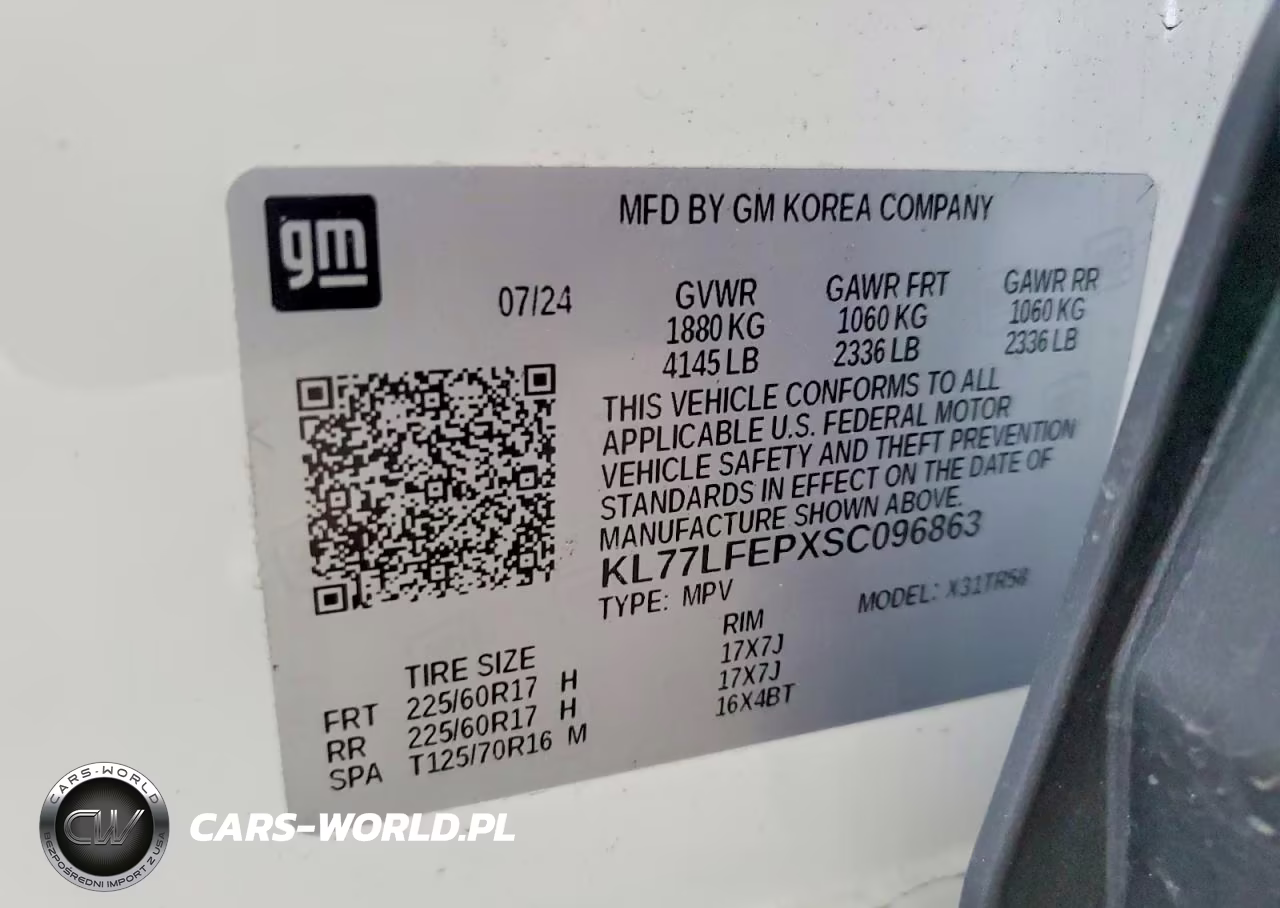 2025 Chevrolet Trax Ls VIN:KL77LFEPXSC096863 - 13