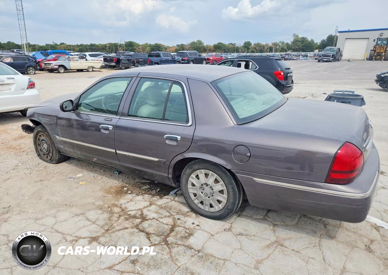2007 Mercury Grand Marquis Gs VIN:2MEFM74V97X616139 - 2