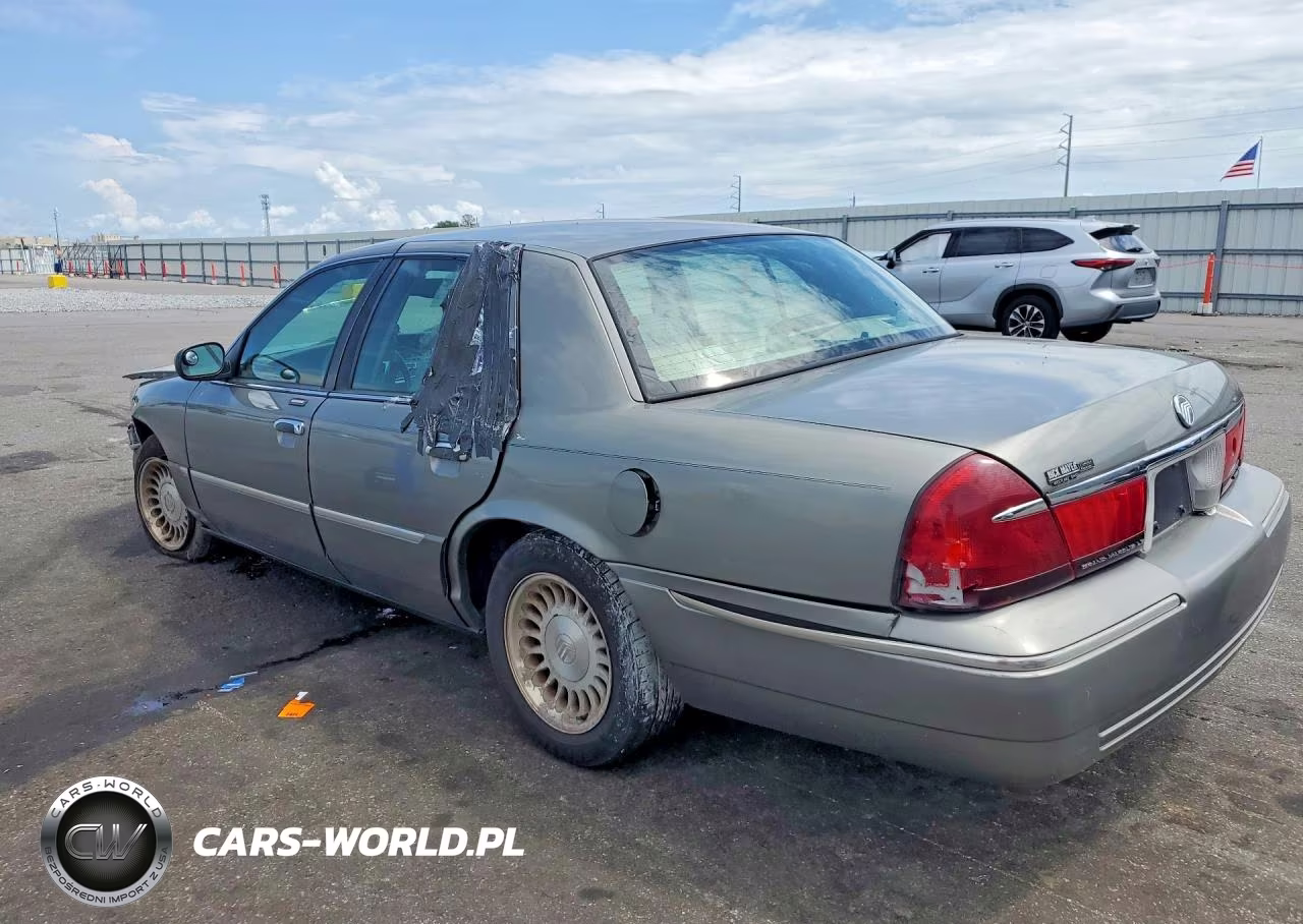 2001 Mercury Grand Marquis Ls VIN:2MEFM75W61X633964 - 2