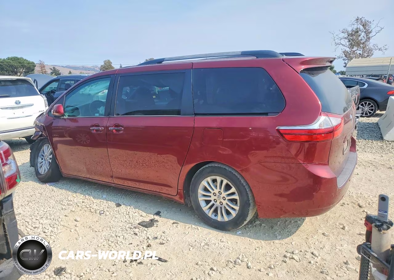 2015 Toyota Sienna Xle 8-Passenger VIN:5TDYK3DC9FS642399 - 2