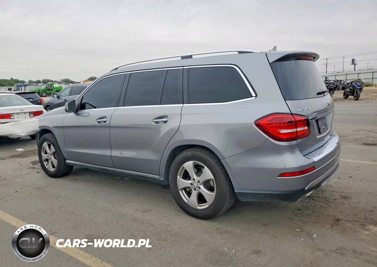 2017 Mercedes-Benz Gls 450 4Matic VIN:4JGDF6EE8HA766115 - 2