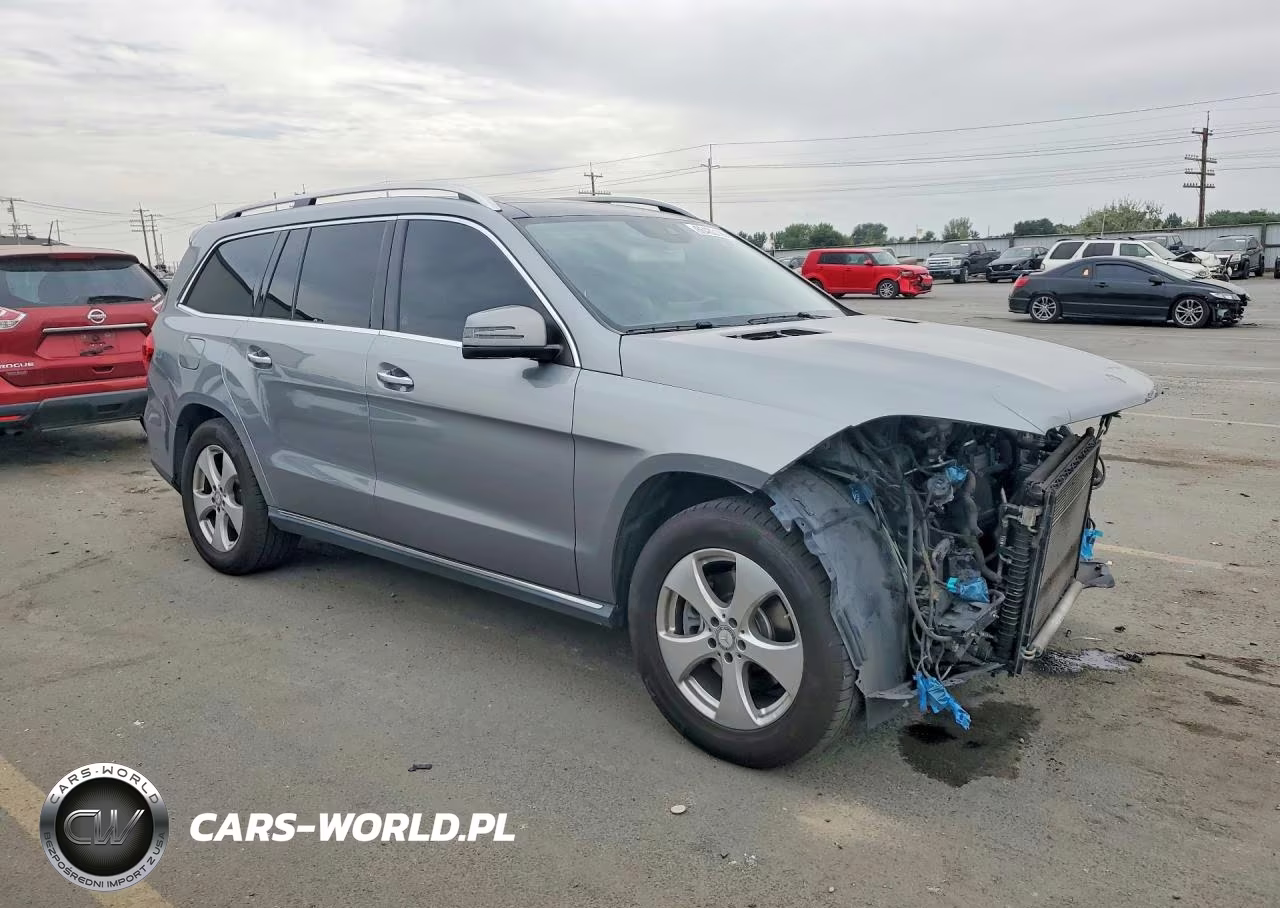 2017 Mercedes-Benz Gls 450 4Matic VIN:4JGDF6EE8HA766115 - 4