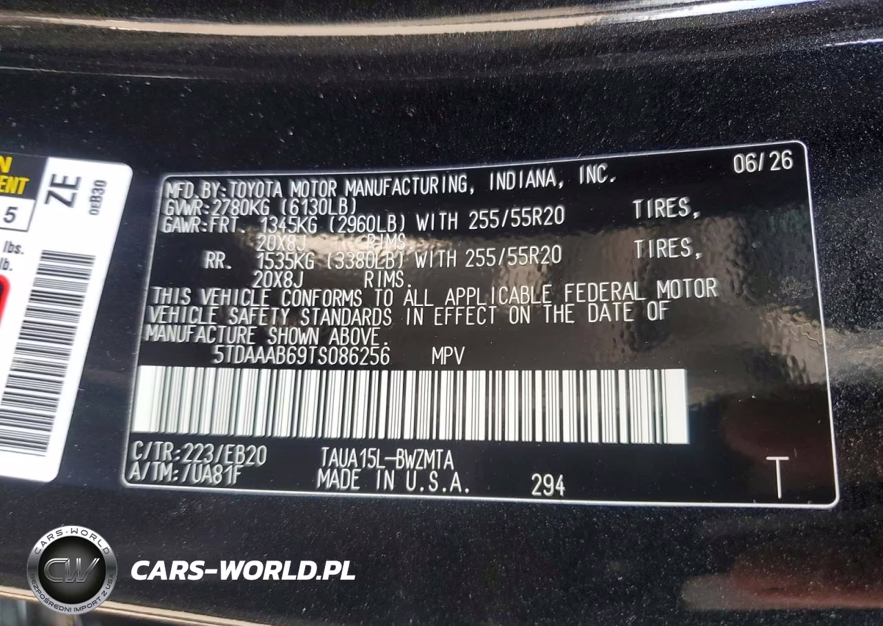 2026 Lexus Tx 350 Premium VIN:5TDAAAB69TS086256 - 13