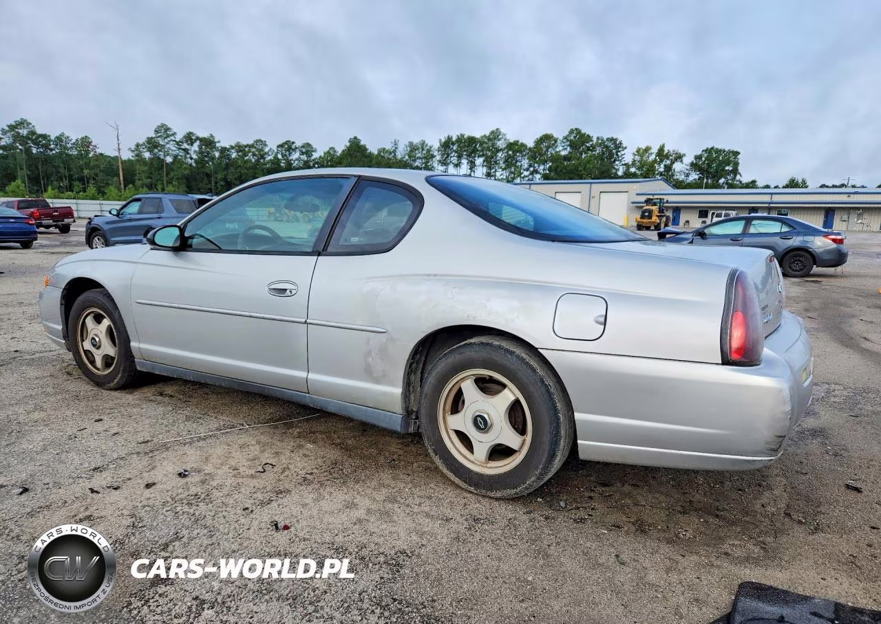 2004 Chevrolet Monte Carlo Ls VIN:2G1WW12E149330581 - 2