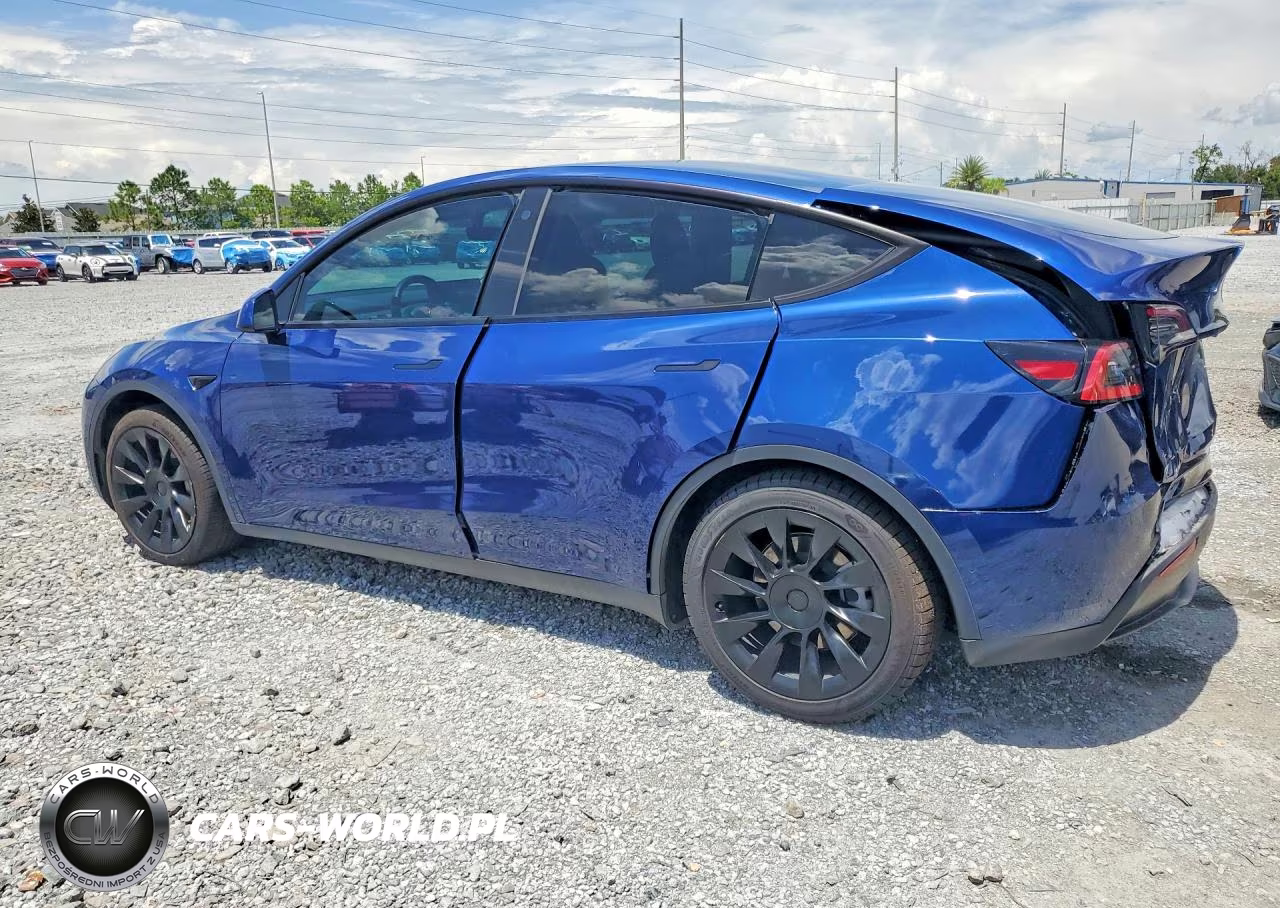 2021 Tesla Model Y VIN:5YJYGAEE2MF128675 - 2