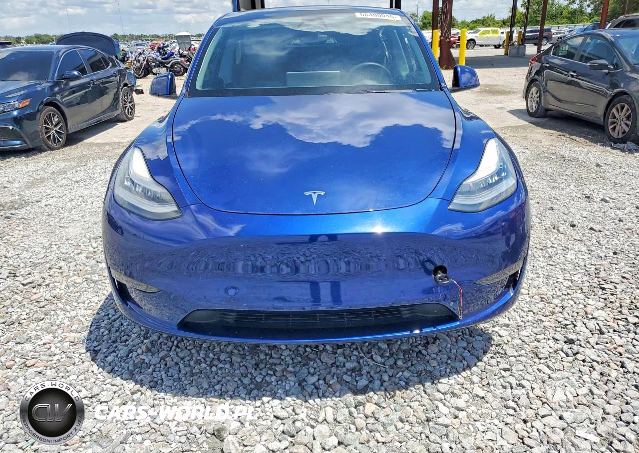 2021 Tesla Model Y VIN:5YJYGAEE2MF128675 - 5