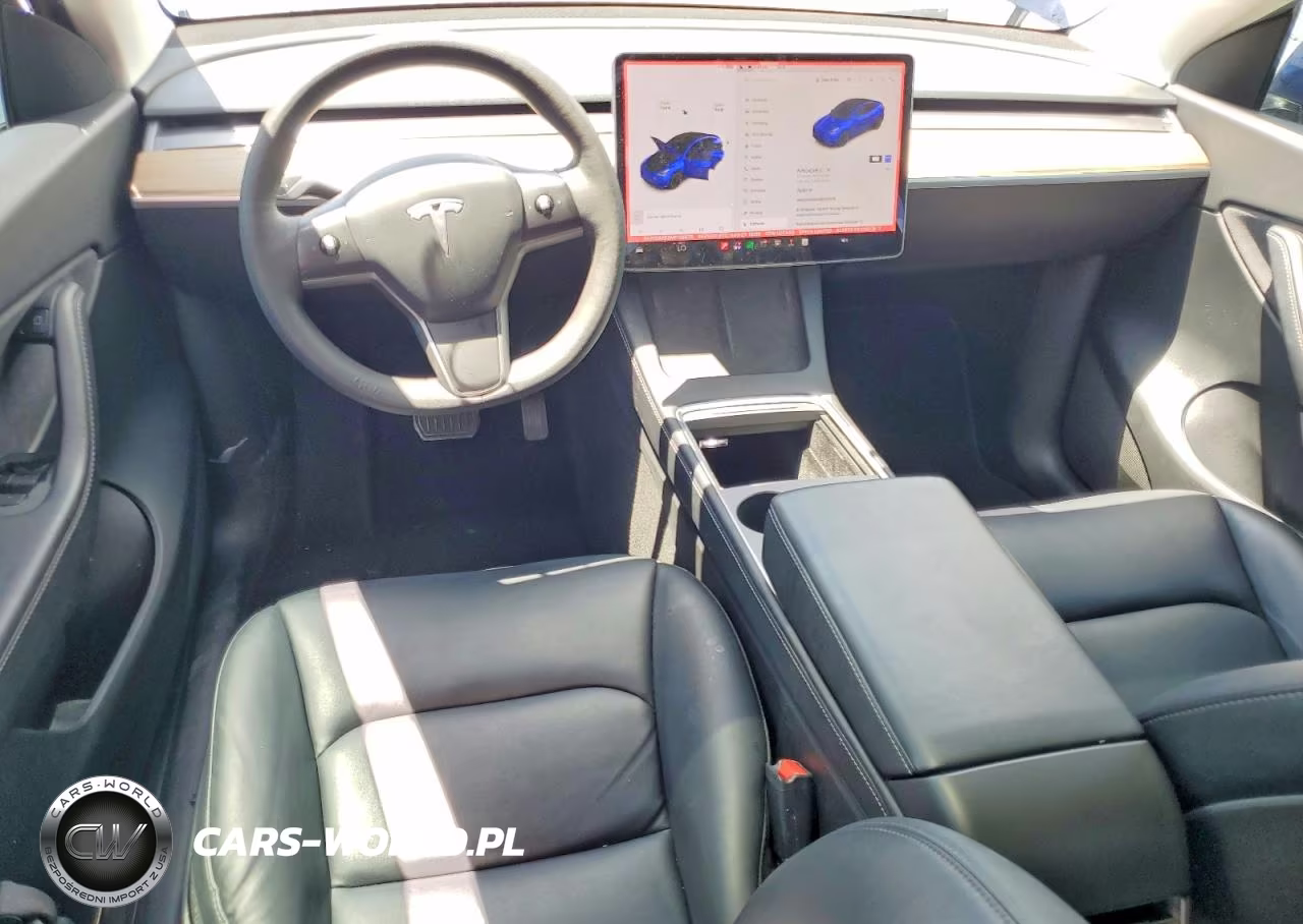 2021 Tesla Model Y VIN:5YJYGAEE2MF128675 - 8