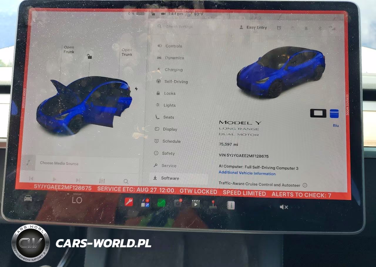 2021 Tesla Model Y VIN:5YJYGAEE2MF128675 - 9