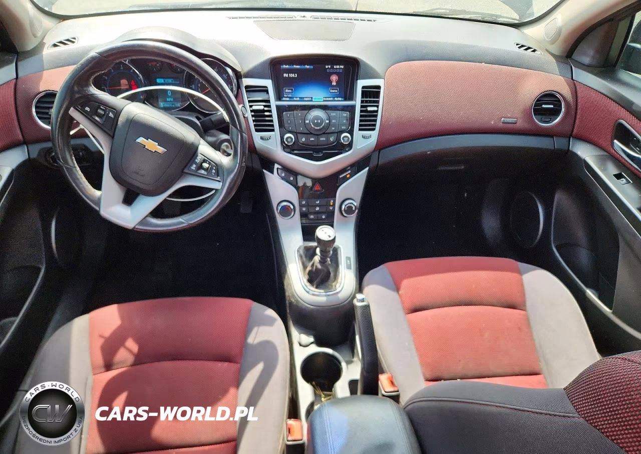 2014 Chevrolet Cruze Lt VIN:1G1PD5SB8E7212621 - 8