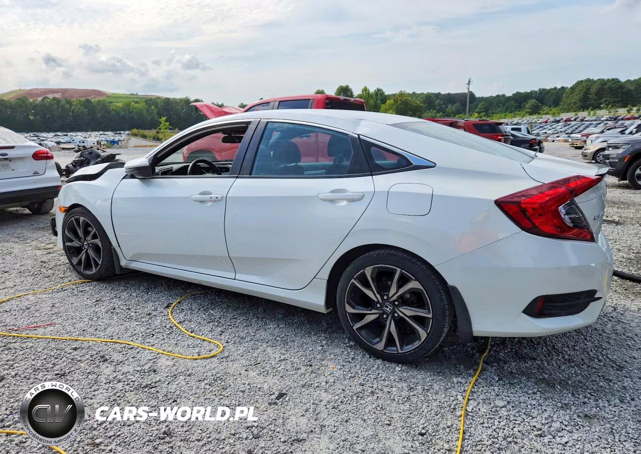 2019 Honda Civic Sport VIN:2HGFC2F8XKH569187 - 2