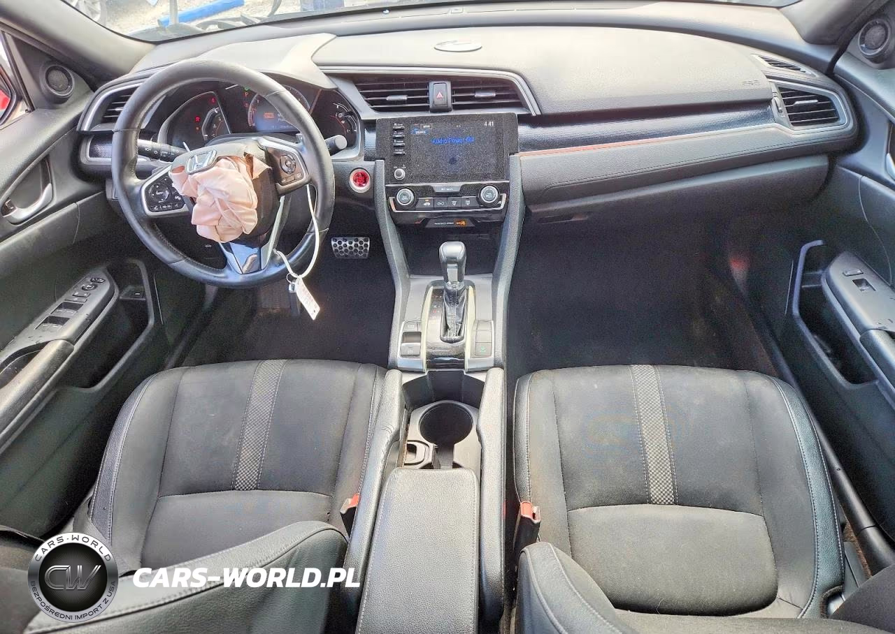 2019 Honda Civic Sport VIN:2HGFC2F8XKH569187 - 8