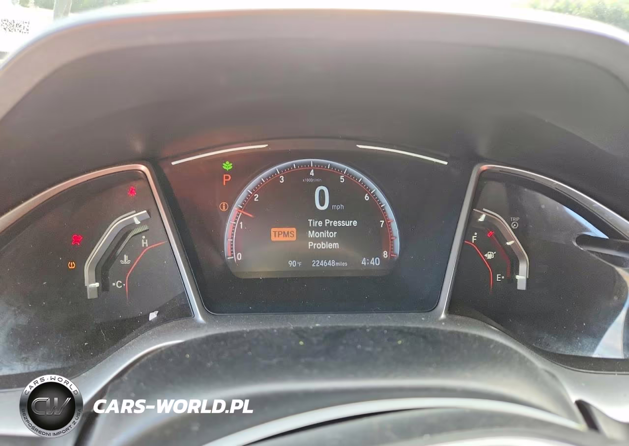 2019 Honda Civic Sport VIN:2HGFC2F8XKH569187 - 9