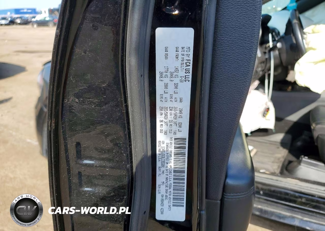 2020 Dodge Durango Gt VIN:1C4RDJDG3LC353201 - 13