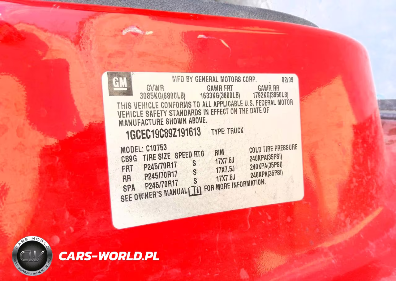 2009 Chevrolet 1500 Classic VIN:1GCEC19C89Z191613 - 12