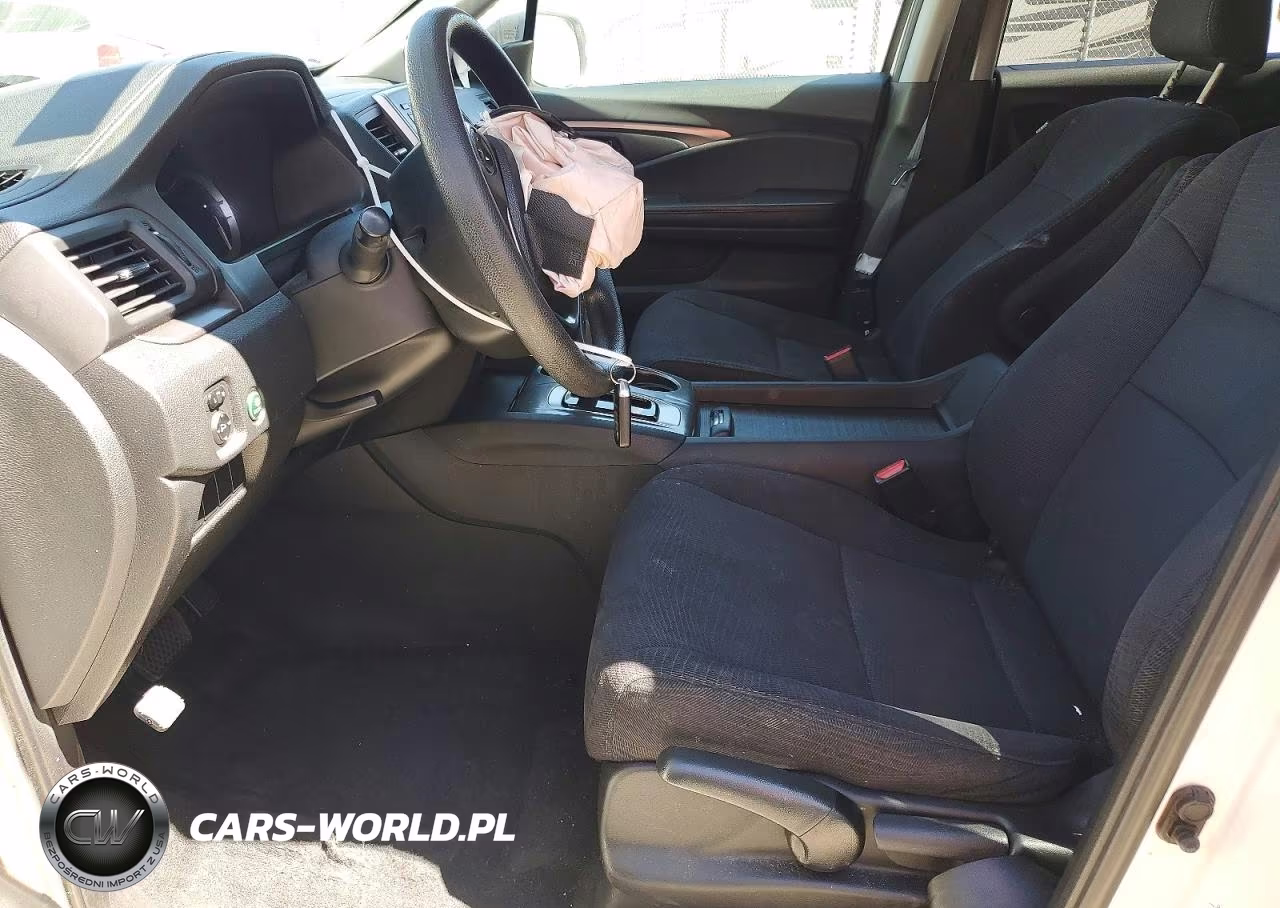 2017 Honda Pilot Lx VIN:5FNYF5H11HB044632 - 7