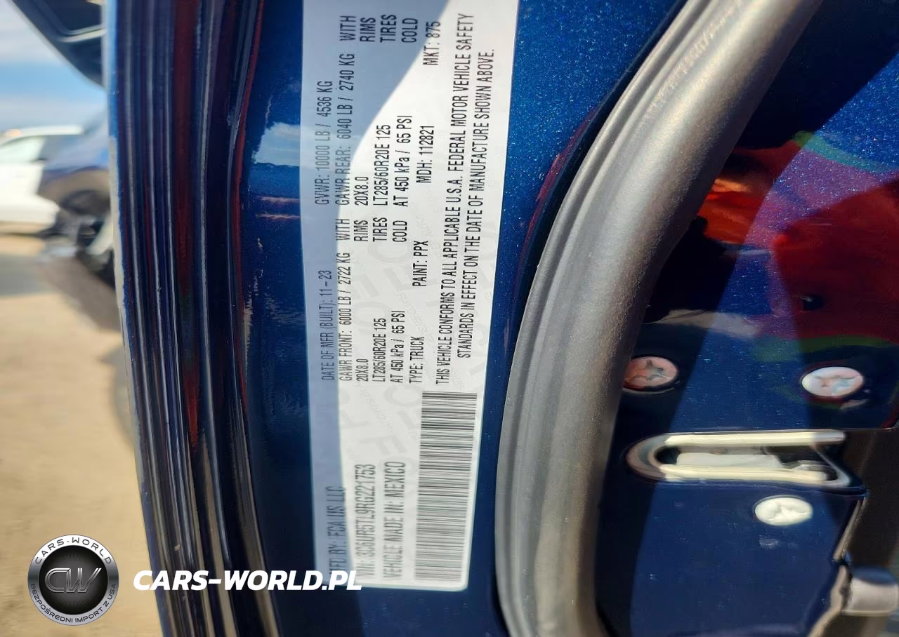 2024 Ram 2500 Limited VIN:3C6UR5TL9RG221753 - 12