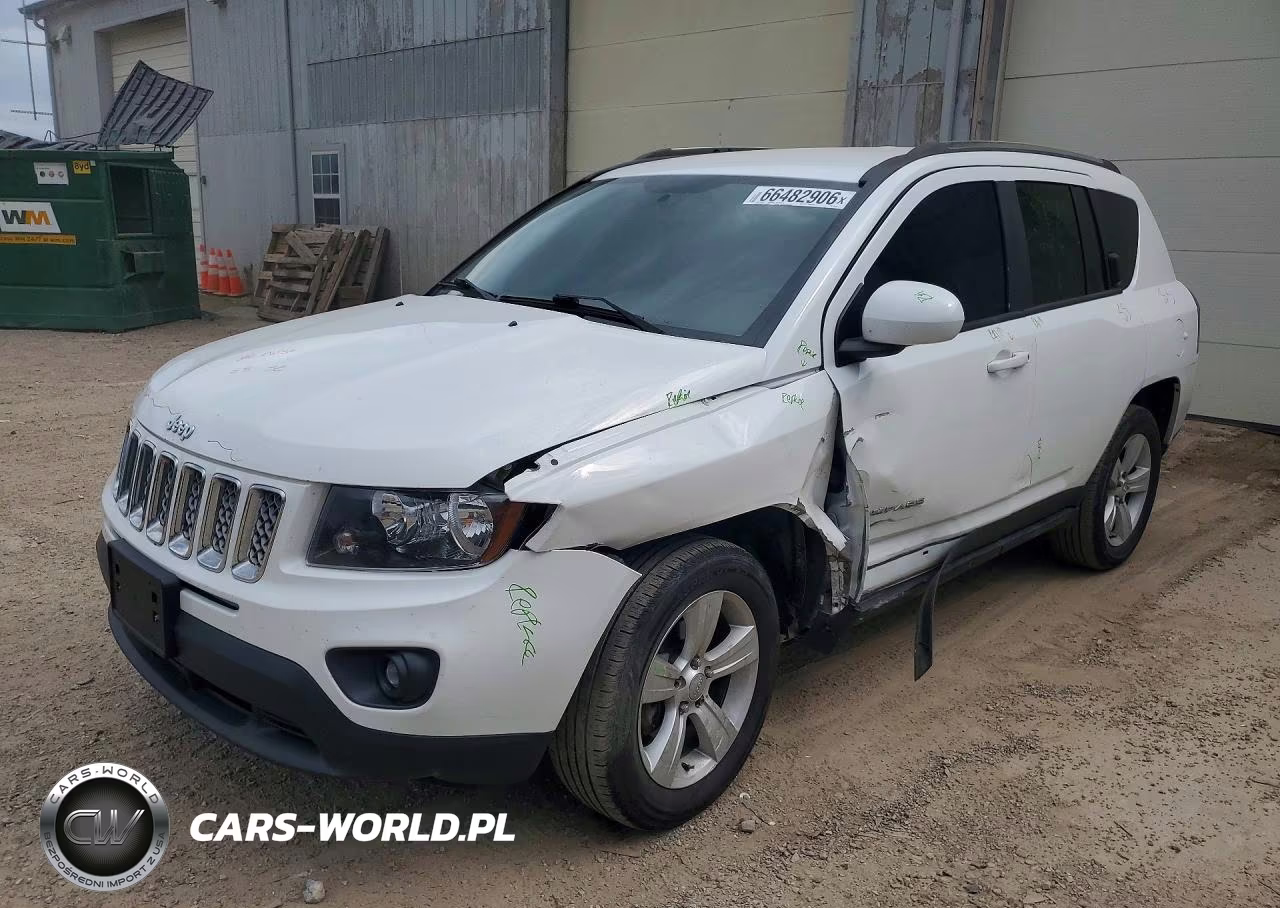 2014 Jeep Compass Latitude VIN:1C4NJDEB1ED855567 - 1