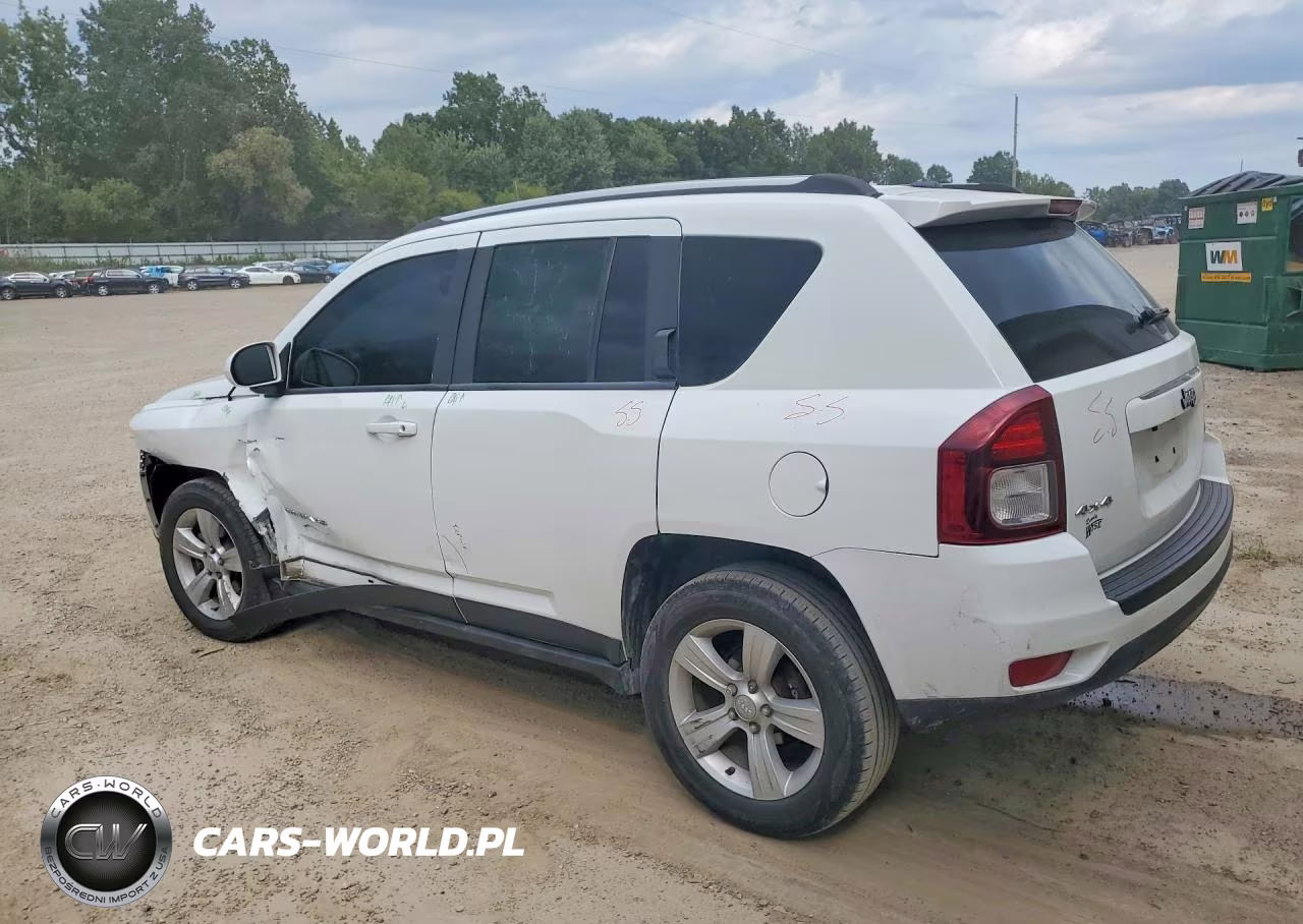 2014 Jeep Compass Latitude VIN:1C4NJDEB1ED855567 - 2