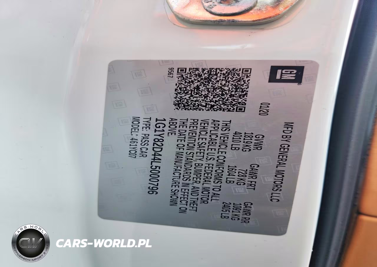 2020 Chevrolet Corvette Stingray 3Lt VIN:1G1Y82D44L5000796 - 13