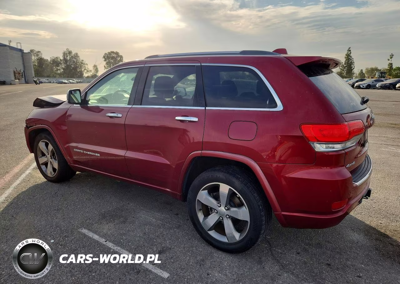 2015 Jeep Grand Cherokee Overland VIN:1C4RJFCG9FC955175 - 2