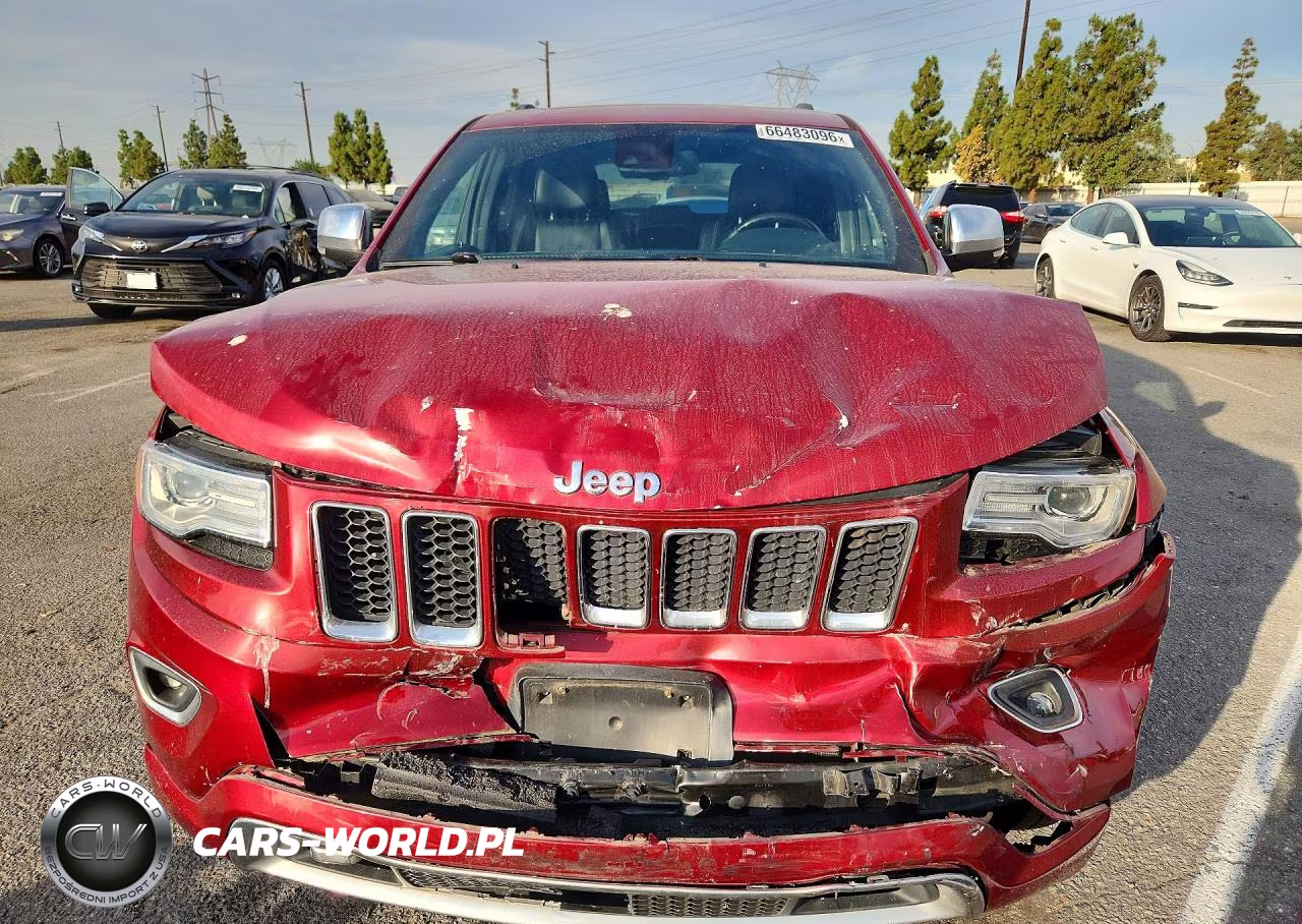 2015 Jeep Grand Cherokee Overland VIN:1C4RJFCG9FC955175 - 5