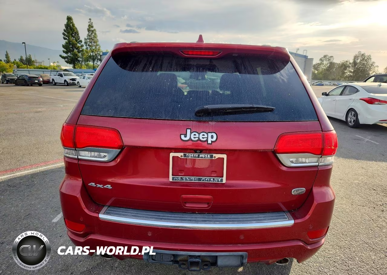2015 Jeep Grand Cherokee Overland VIN:1C4RJFCG9FC955175 - 6