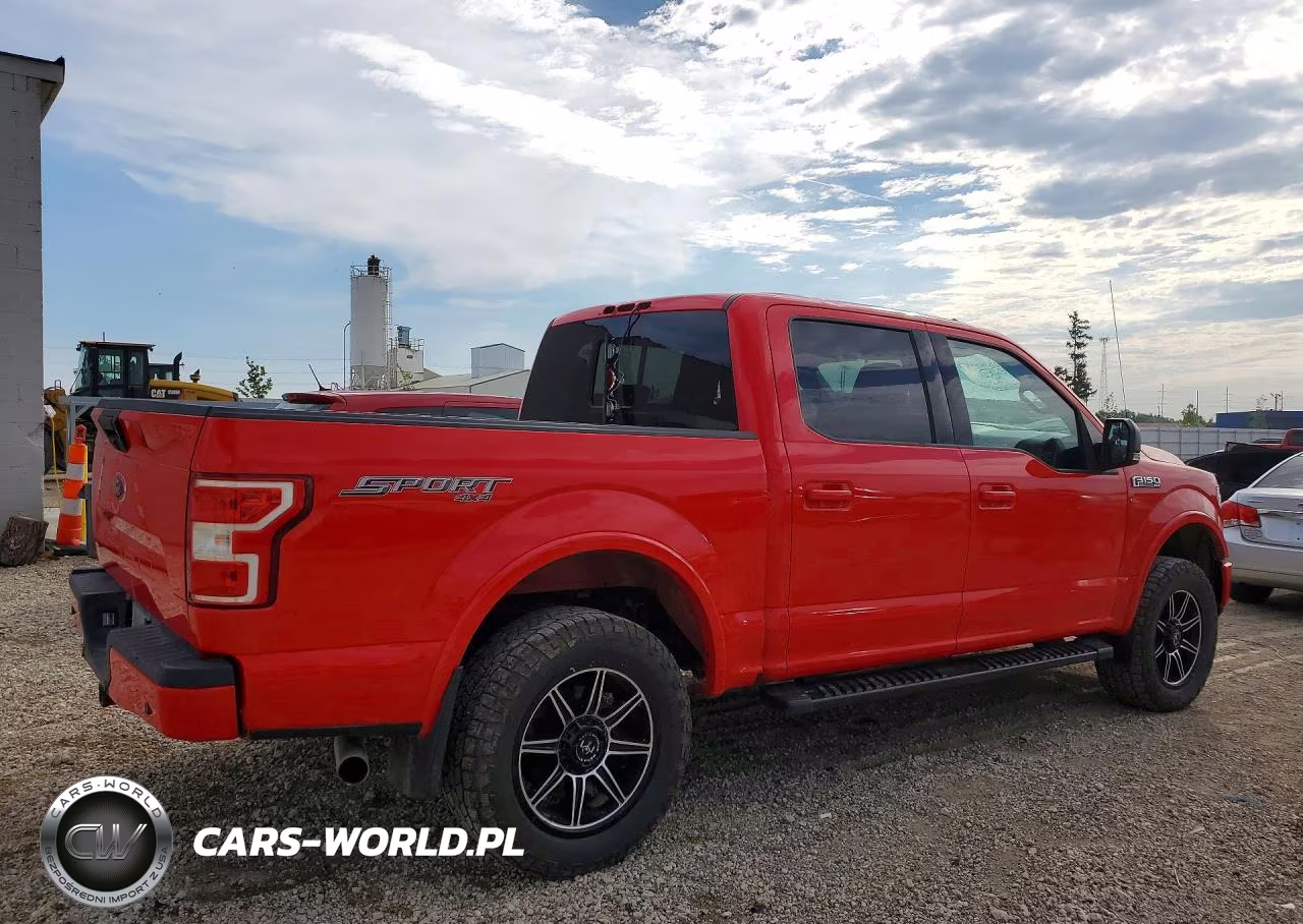 2019 Ford F150 Supercrew VIN:1FTEW1E58KFB97398 - 3