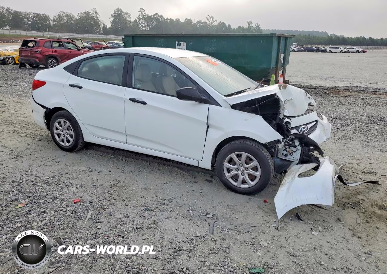 2014 Hyundai Accent Gls VIN:KMHCT4AE6EU605688 - 4