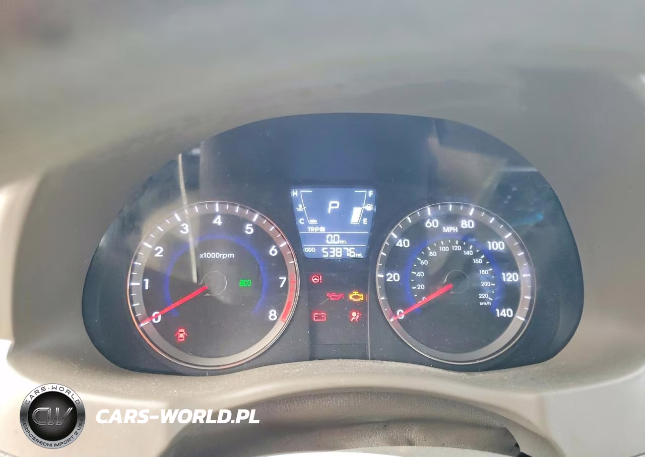 2014 Hyundai Accent Gls VIN:KMHCT4AE6EU605688 - 9