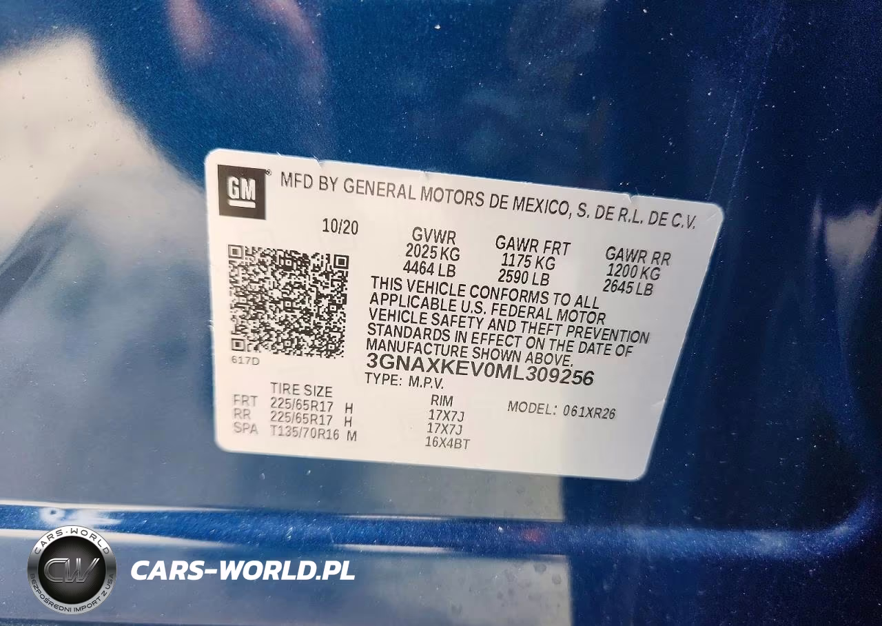 2021 Chevrolet Equinox Lt VIN:3GNAXKEV0ML309256 - 12