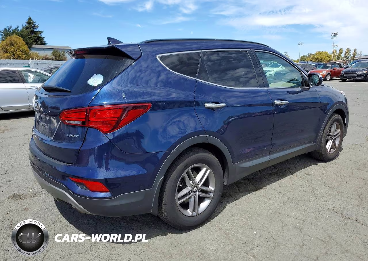 2017 Hyundai Santa Fe Sport 2.4L VIN:5XYZU3LB5HG491374 - 3