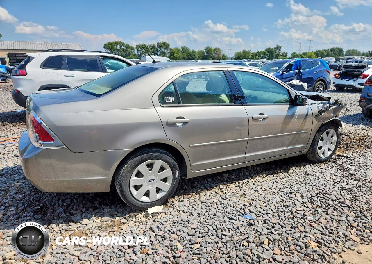 2008 Ford Fusion S VIN:3FAHP06Z88R123549 - 3
