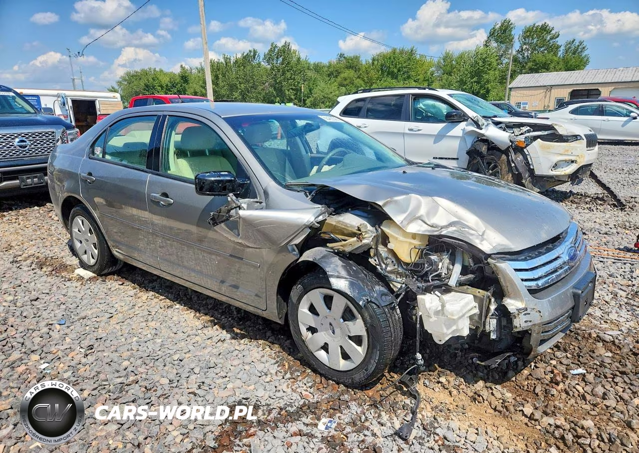 2008 Ford Fusion S VIN:3FAHP06Z88R123549 - 4