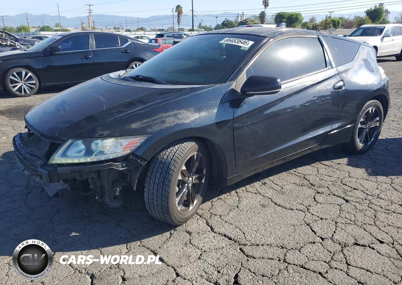 2015 Honda Cr-Z Ex VIN:JHMZF1D66FS002132 - 1