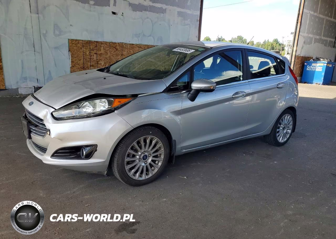 2014 Ford Fiesta Titanium VIN:3FADP4FJ8EM122880 - 1