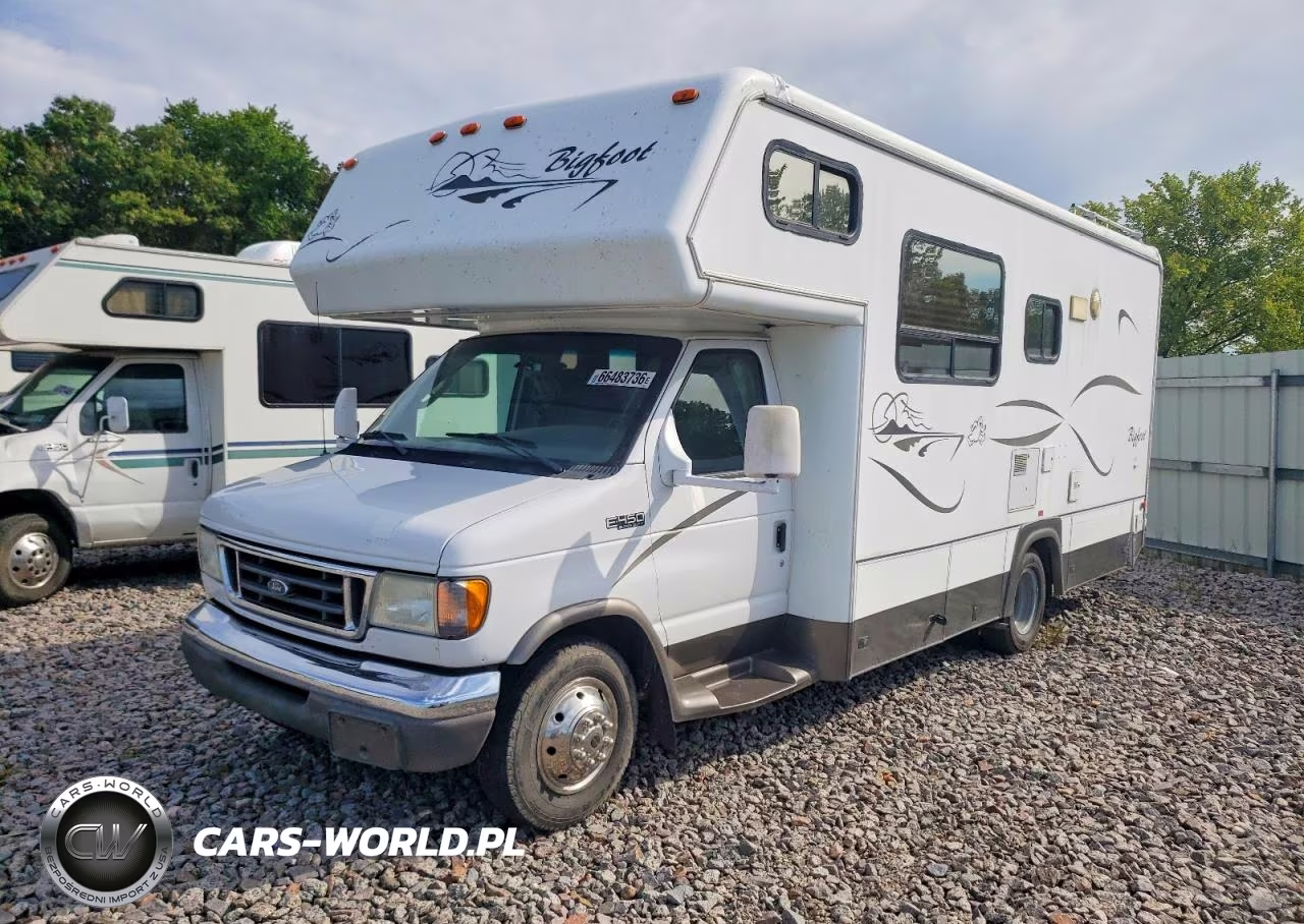 2003 Ford Econoline E450 Super Duty Cutaway Van VIN:1FDXE45S93HA24235 - 2