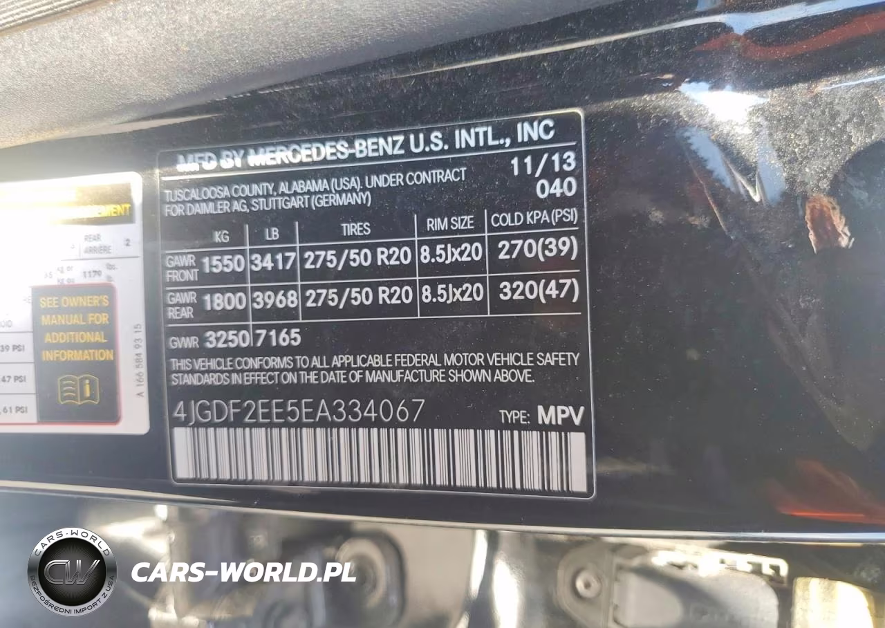2014 Mercedes-Benz Gl 350 Bluetec VIN:4JGDF2EE5EA334067 - 13
