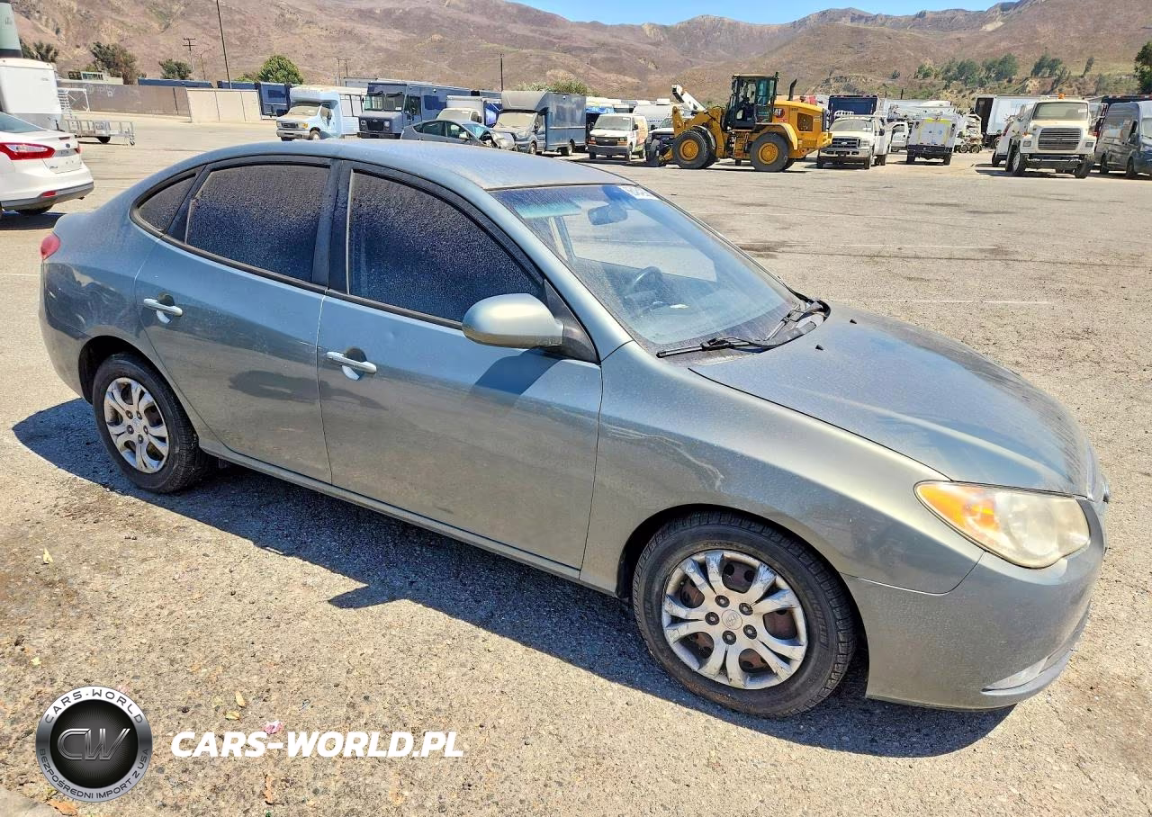 2010 Hyundai Elantra Gls VIN:KMHDU4AD7AU121709 - 4
