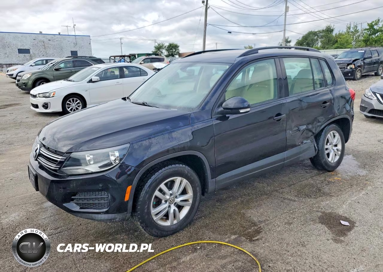 2016 Volkswagen Tiguan S VIN:WVGAV7AX2GW003897 - 1