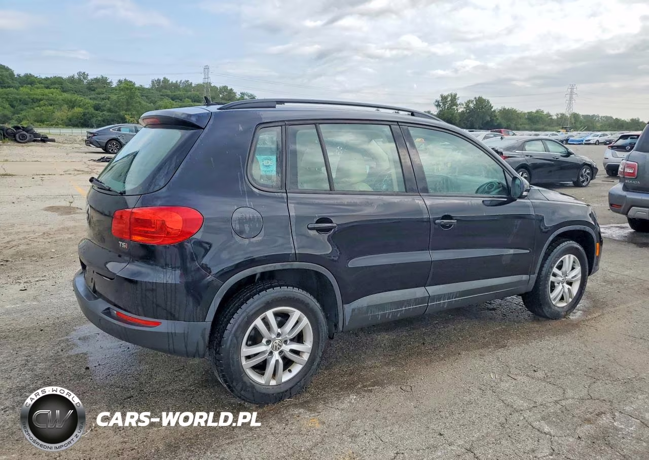 2016 Volkswagen Tiguan S VIN:WVGAV7AX2GW003897 - 3