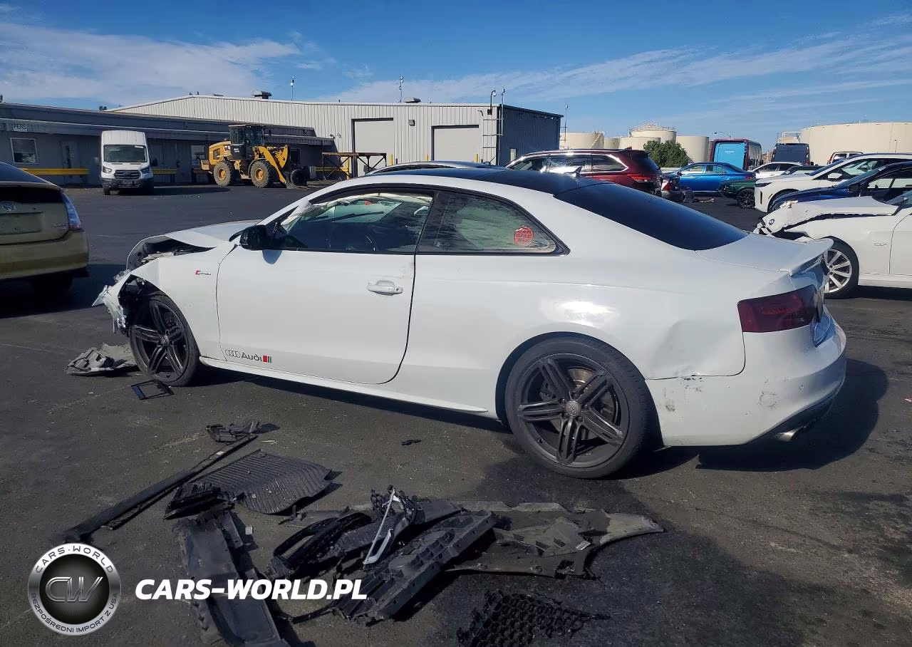 2014 Audi S5 Premium Plus VIN:WAUCGAFRXEA071807 - 2