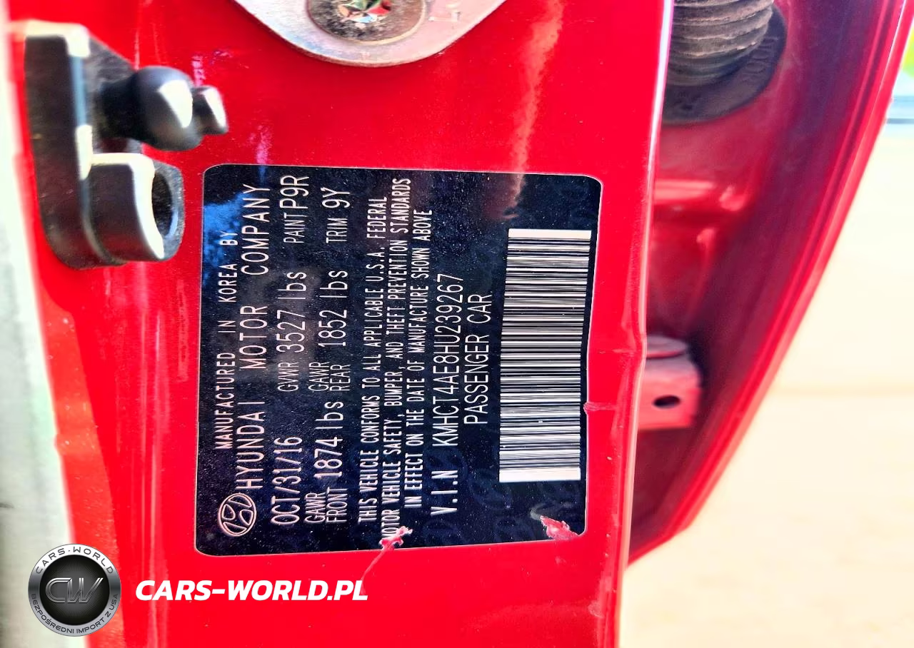 2017 Hyundai Accent Se VIN:KMHCT4AE8HU239267 - 12