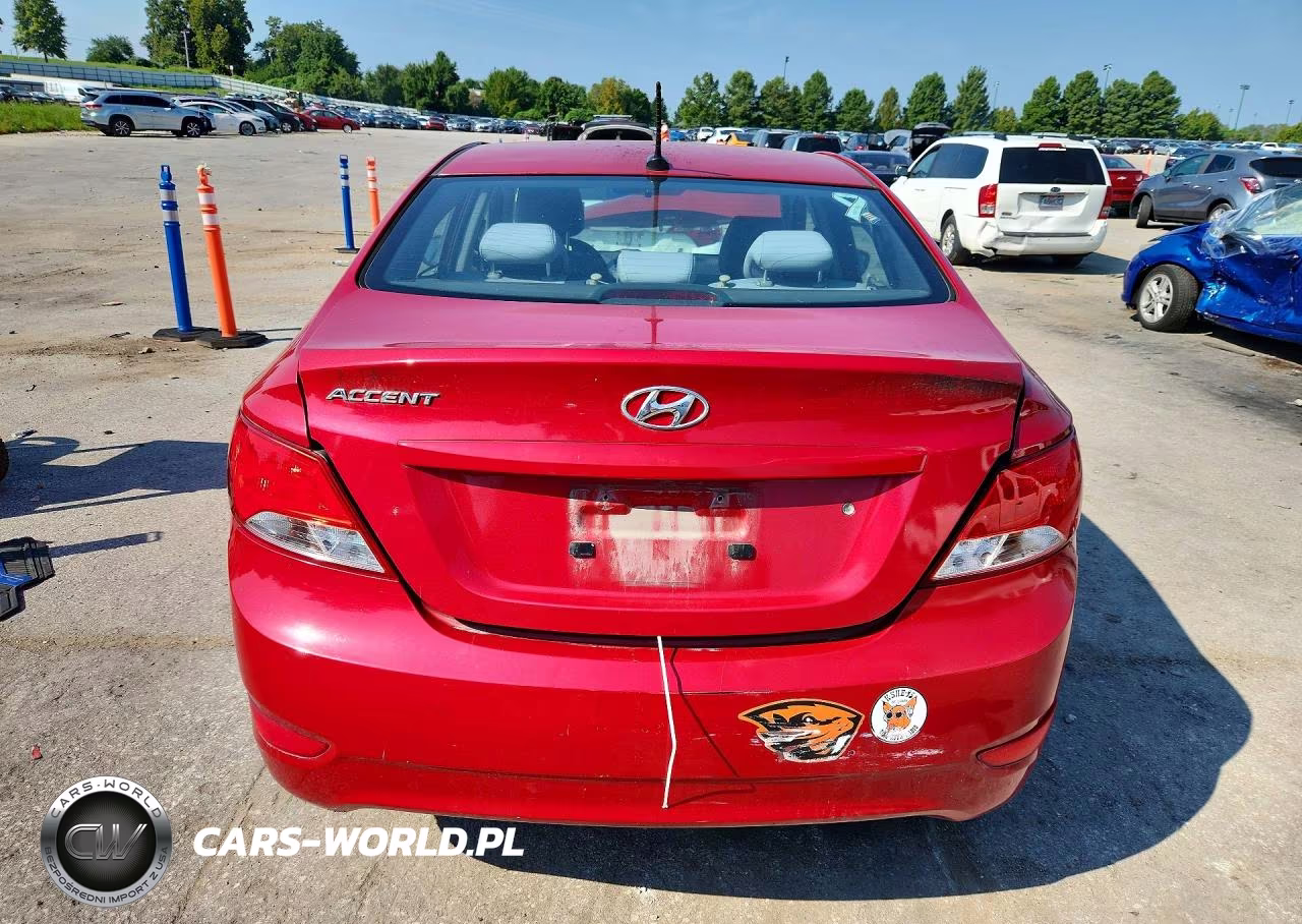 2017 Hyundai Accent Se VIN:KMHCT4AE8HU239267 - 6
