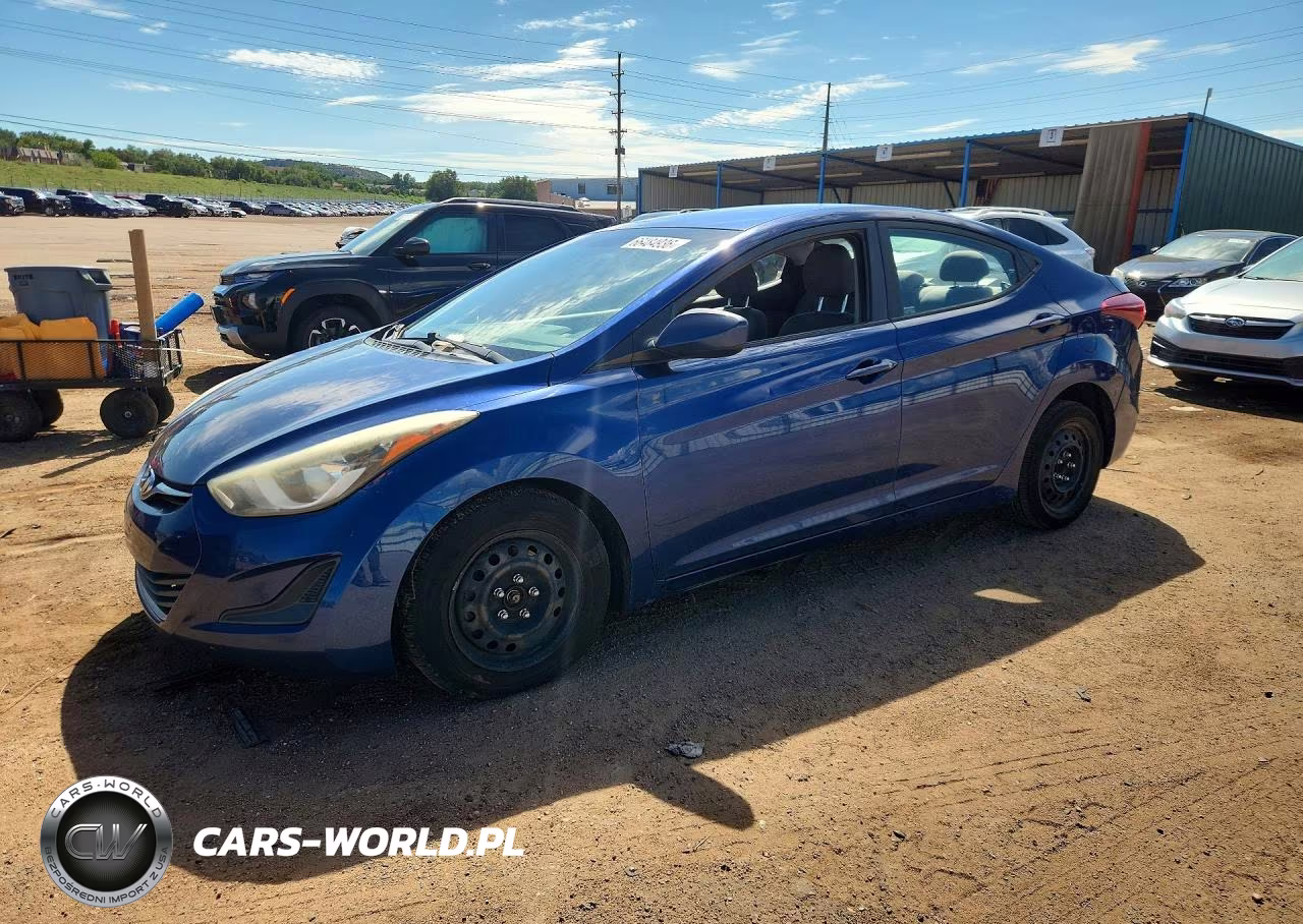 2016 Hyundai Elantra Se