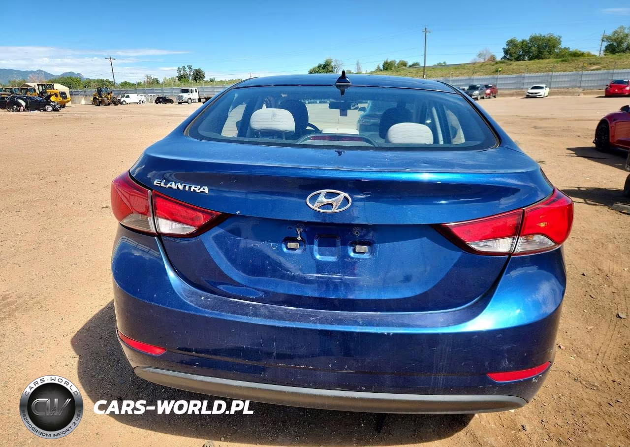 2016 Hyundai Elantra Se VIN:5NPDH4AE5GH674640 - 6